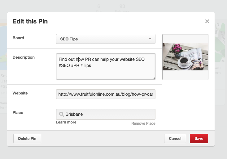 How to use Social Media for SEO Pinterest image