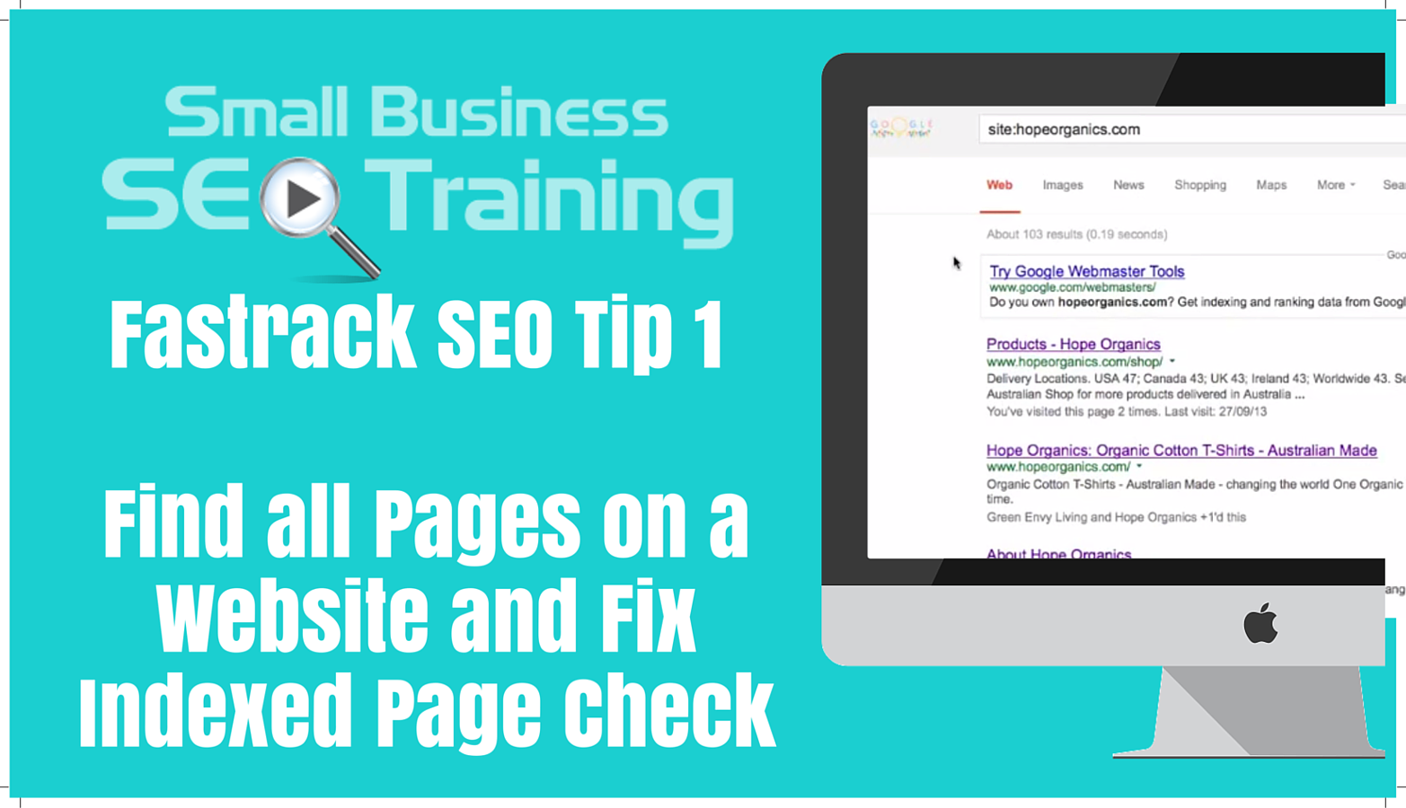 Fast Track SEO tip 1 DIY SEO Tip 1