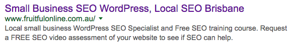 great website SEO title